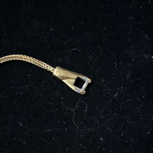 1635 Monet Vintage Squared Foxtail Bow Lariat Necklace - Picture 7 of 8